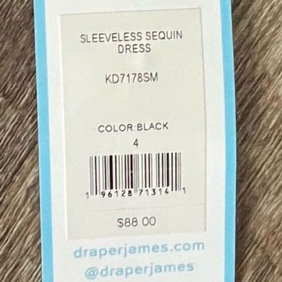 Draper James RSVP Sequin Dress-Size 4 - Picture 4 of 10